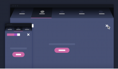 3D менюшка на чистом CSS3.