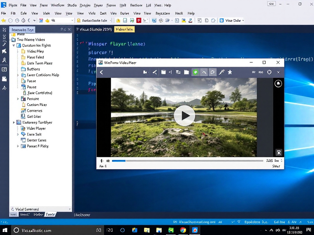 Воспроизводим видеофайлы с C# и Windows Forms Media Player