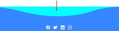 Анимированный footer у веб-сайта.