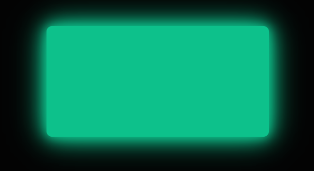 Эффект светящегося блока на CSS