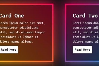 CSS-эффекты. Градиентная рамка у блока