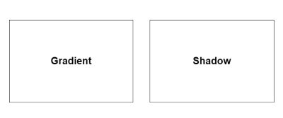Градиентная тень у блока на CSS.
