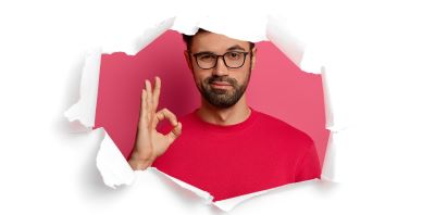 Эффект рваной бумаги вокруг картинки.