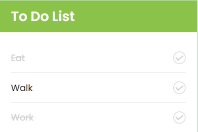 Как создать To Do List на чистом CSS.