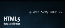 Атрибут data-* в HTML5.