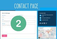 Дизайн и верстка страницы Contact Us. Часть #2