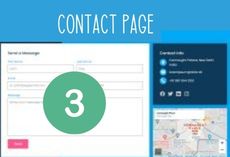 Дизайн и верстка страницы Contact Us. Часть #3