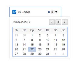 Типы полей ввода (HTML input).