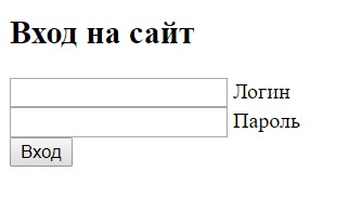 Верстка прозрачной формы входа.