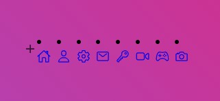 Анимированное круговое меню на JavaScript.