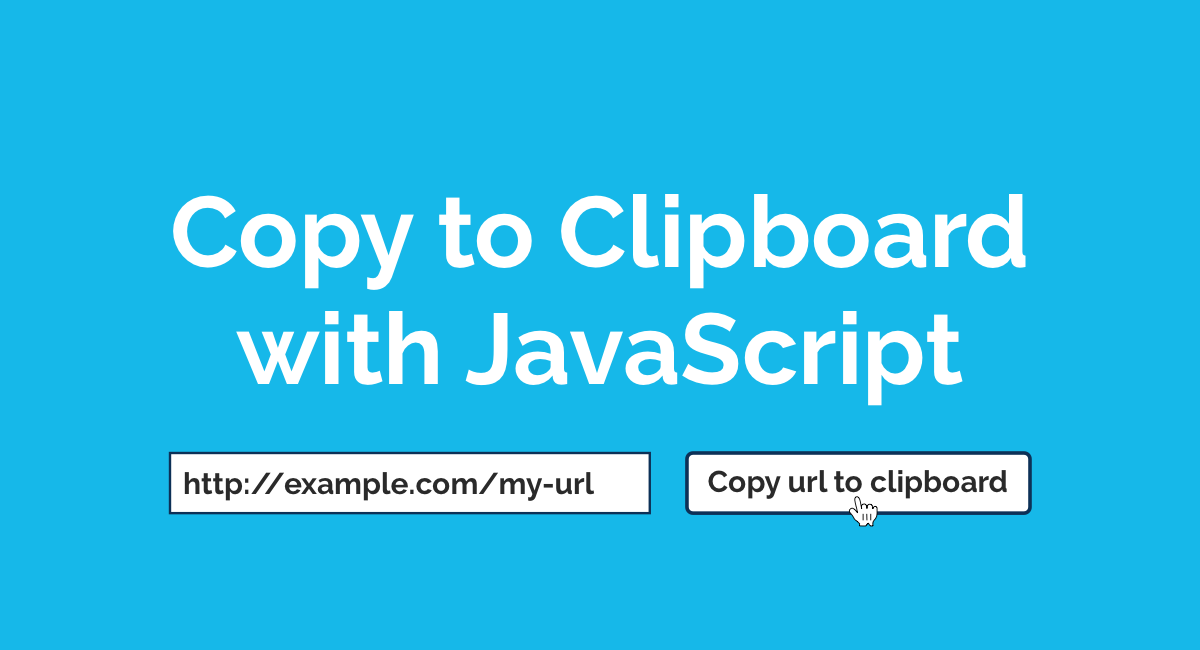 Копирование текста в буфер обмена на JavaScript