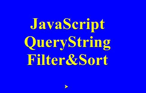 Создание строки запроса из объекта в JavaScript