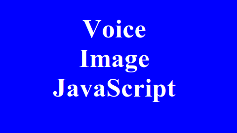 Снимок с камеры с помощью голосовой команды в JavaScript