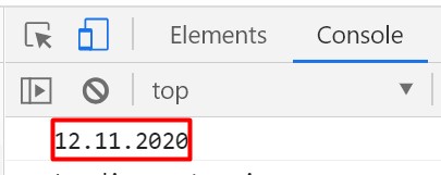 Библиотека moment.js. Работа с форматами.