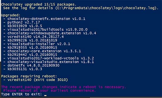 Установка node + gulp для Windows 10.