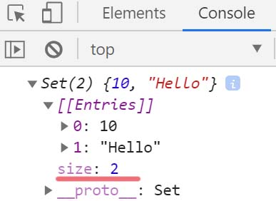 Set в JavaScript.