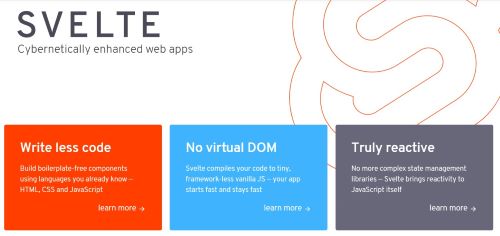 Svelte.js - фреймворк нового поколения.